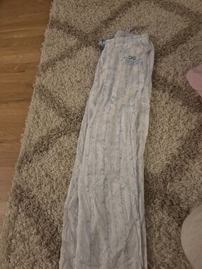 Victoria's Secret PINK Victoria's Secret Blue & White Striped Sleep Pants